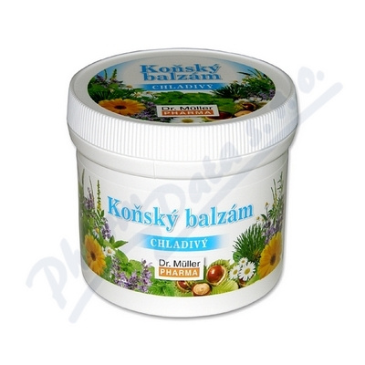 Dr. Müller Koňský balzám chladivý balzám s chladivým účinkem 250 ml