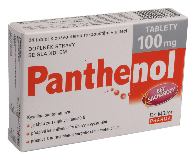 DR. MÜLLER Panthenol tablety 100 mg 24 tablet
