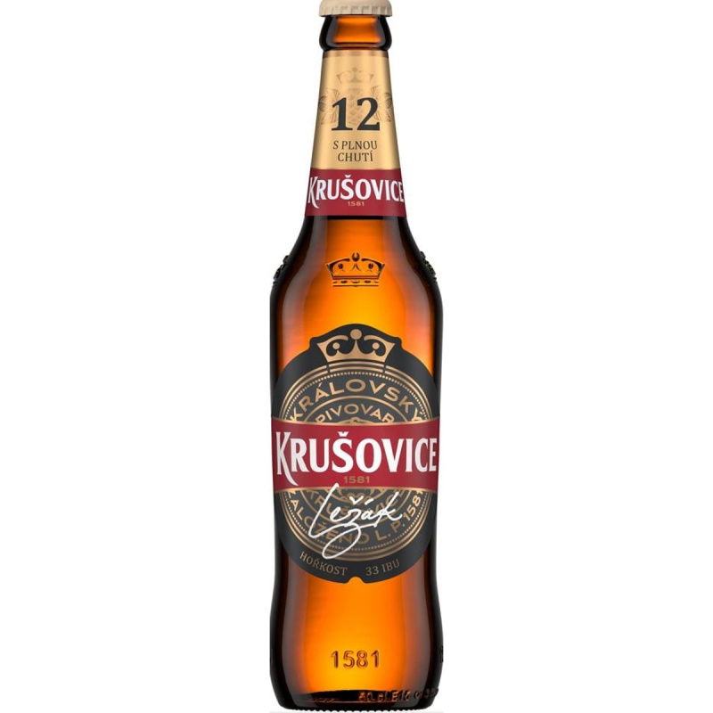 Krušovice 12 sklo