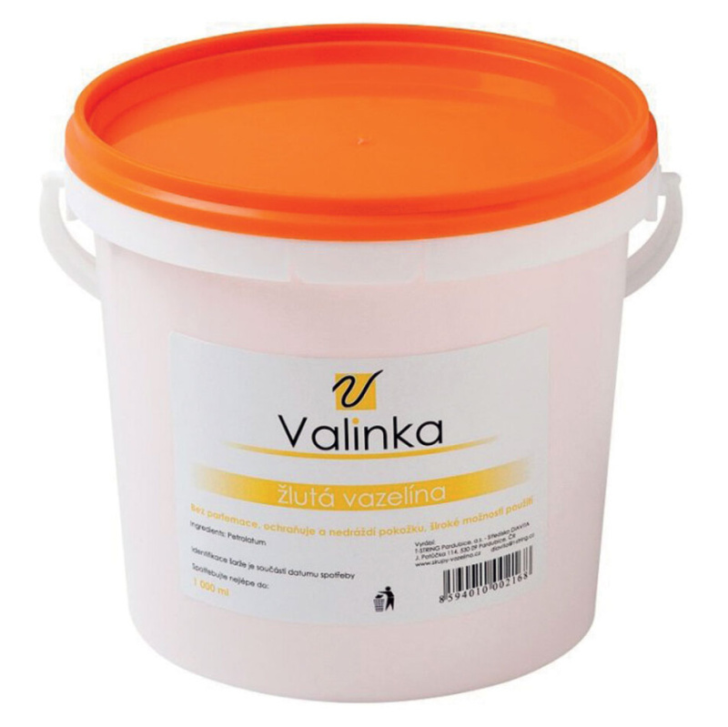 VALINKA Žlutá vazelína Objem:: 1000 ml