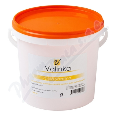 VALINKA Žlutá vazelína Objem:: 1000 ml