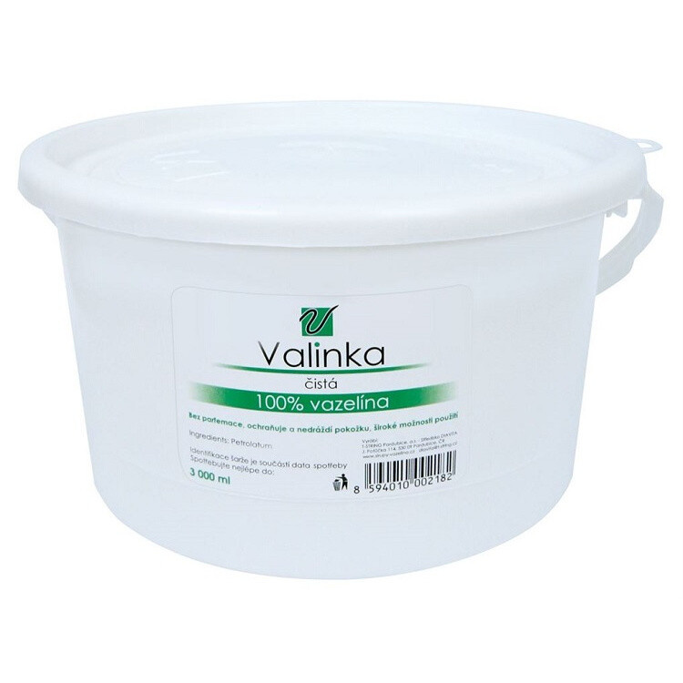 VALINKA Čistá vazelína Objem:: 3000 ml