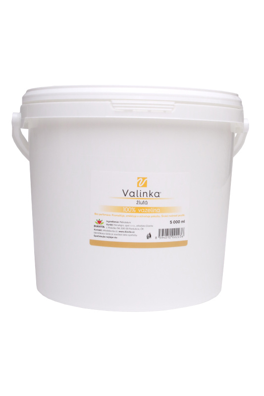 VALINKA Žlutá vazelína Objem:: 5000 ml