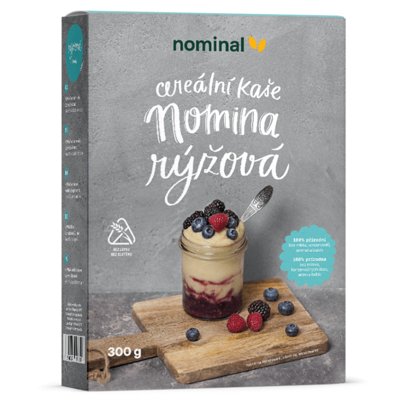 NOMINAL Cereální kaše Nomina rýžová