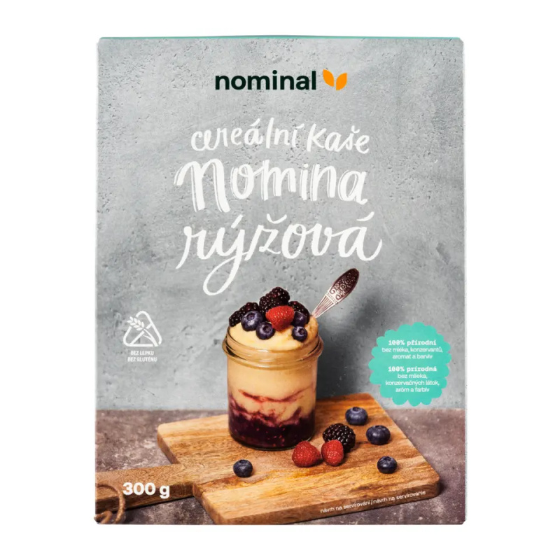 NOMINAL Cereální kaše Nomina rýžová