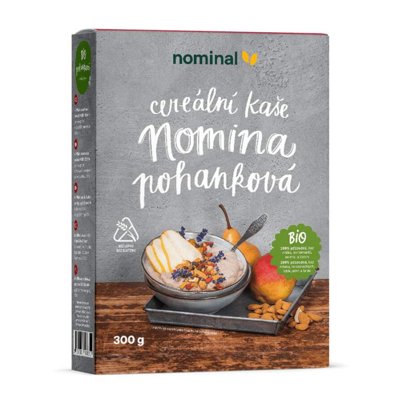 NOMINAL Cereální kaše Nomina BIO pohanková 300 g