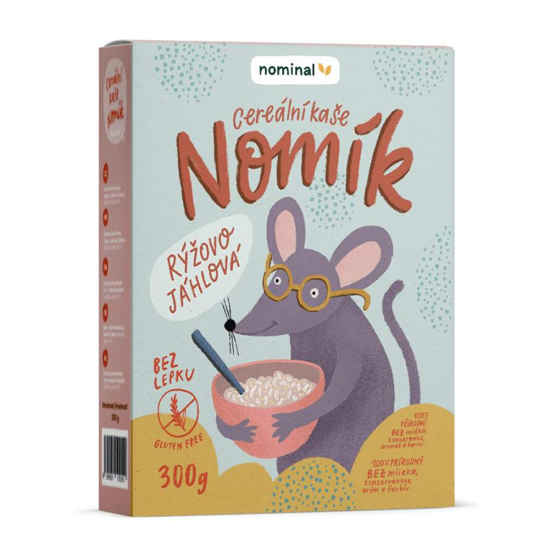 NOMINAL Nomík cereální kaše bez lepku 300 g