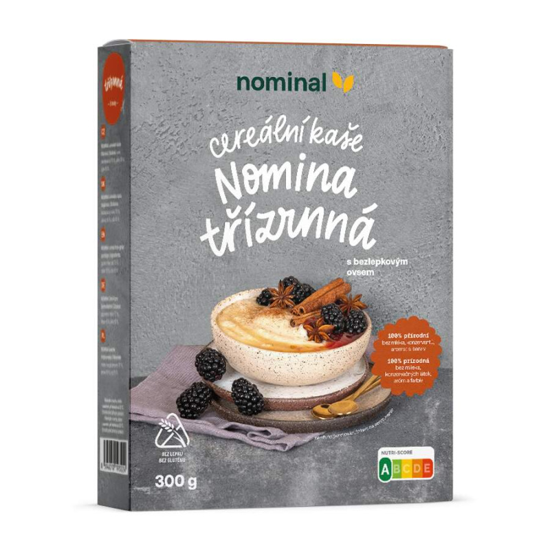 NOMINAL Cereální kaše Nomina třízrnná 300 g