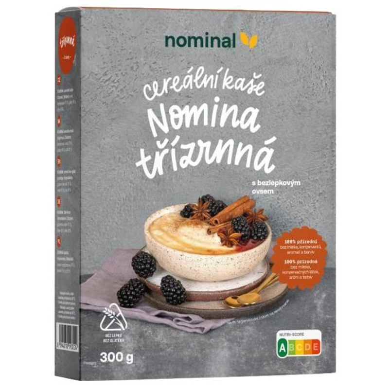 NOMINAL Cereální kaše Nomina třízrnná