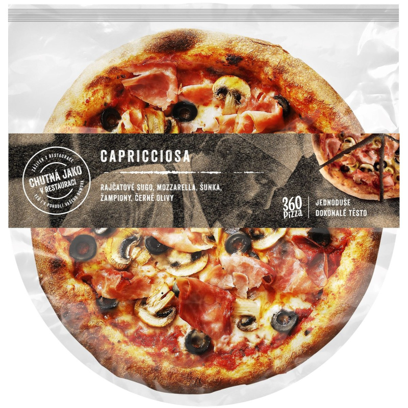 360 Pizza Capricciosa