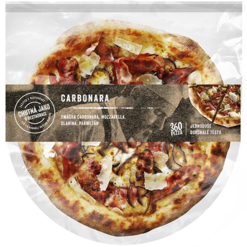 360 Pizza Carbonara