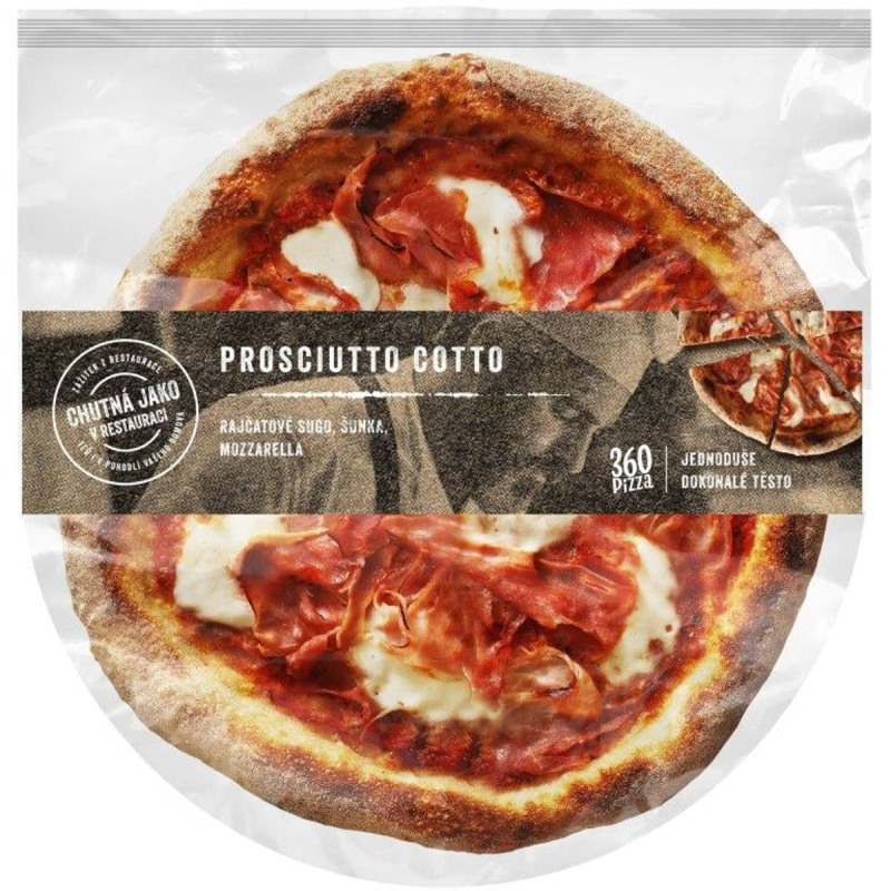 360 Pizza Prosciutto cotto