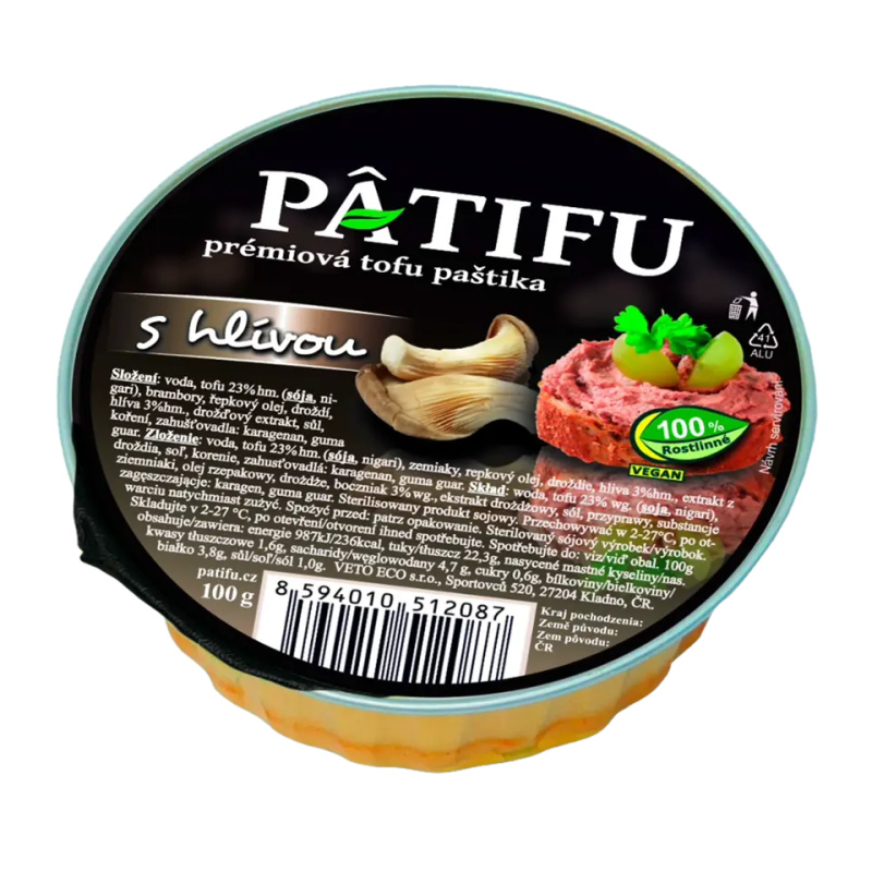 PATIFU Paštika s hlívou 100 g