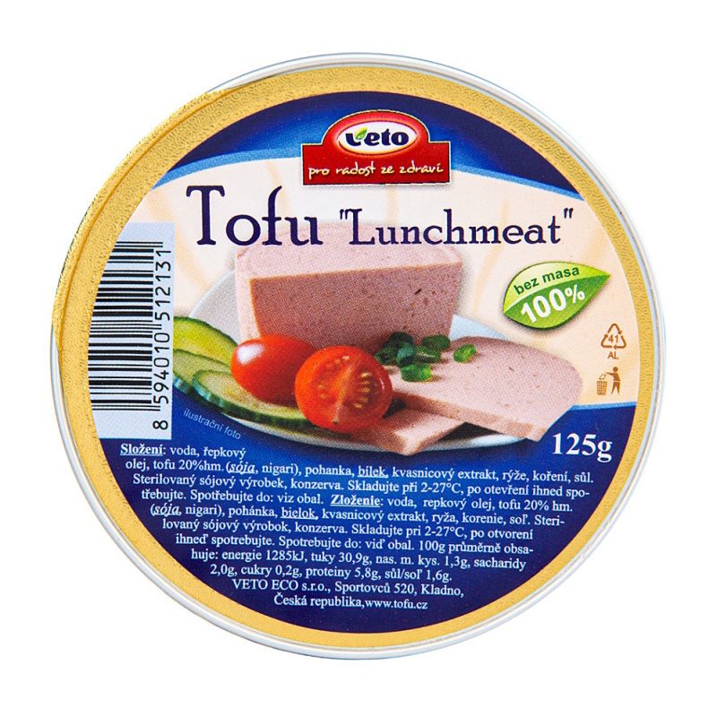 VETO ECO Tofu Lunchmeat 125 g