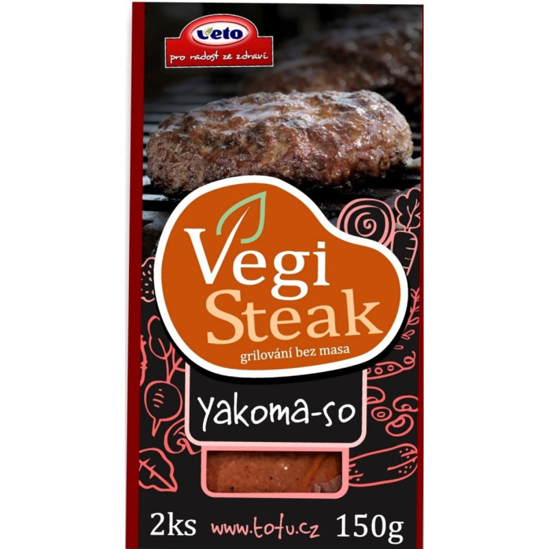 Vegi Steak Yakoma-so, 2 ks