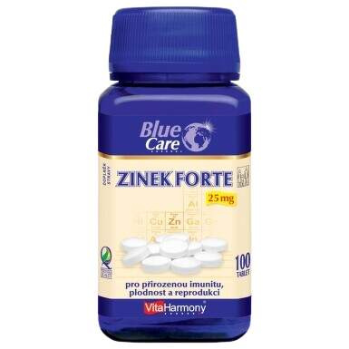 VITAHARMONY Zinek forte 25 mg 100 tablet