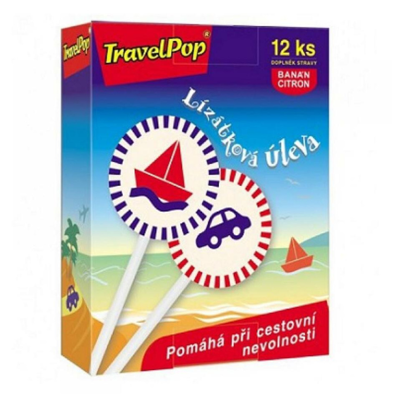 VitaHarmony TravelPop lízátková úleva 12ks