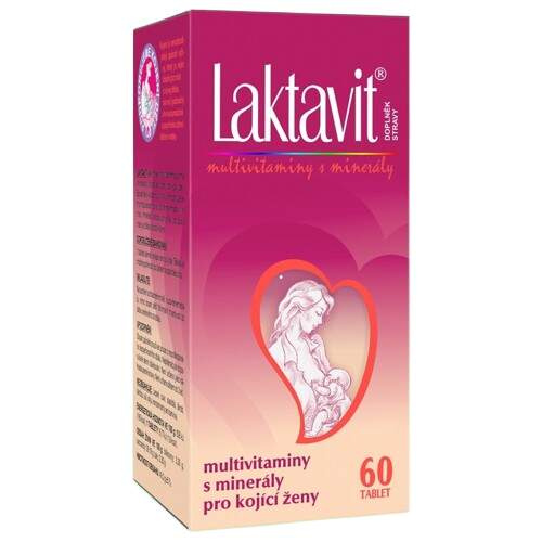 VITAHARMONY Laktavit Multivitaminy s minerály pro kojící ženy 60 tablet