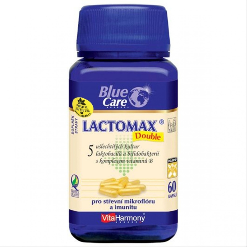 VitaHarmony Lactomax® Double - laktobacily 4 mld.+ komplex vit. B - 60 cps. - min. trvanlivost do 12.07.2025