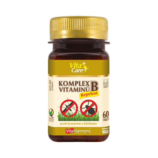 VITAHARMONY Komplex vitaminů B repelent 60 tablet