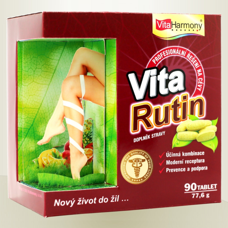 VitaHarmony VitaRutin - 90 tbl. - min. trvanlivost do 12.06.2025