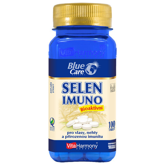 VITAHARMONY Selen imuno bioaktivní 100 tablet