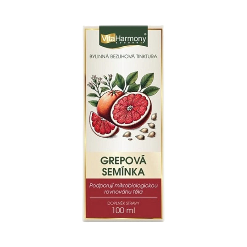 VITAHARMONY Tinktura Grepová semínka 100 ml