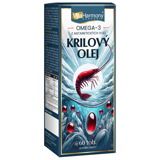 VITAHARMONY Krilový olej 1200 mg 60 tobolek