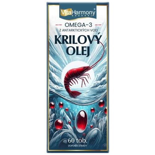 VITAHARMONY Krilový olej 1200 mg 60 tobolek
