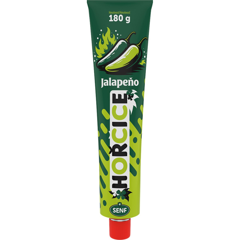 Senf Hořčice Jalapeňo