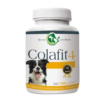 Colafit 4 Na Klouby Pro Psy Černé/Bílé 100 tbl