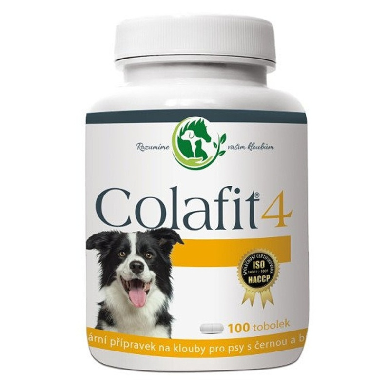 Colafit 4 Na Klouby Pro Psy Černé/Bílé 50 tbl
