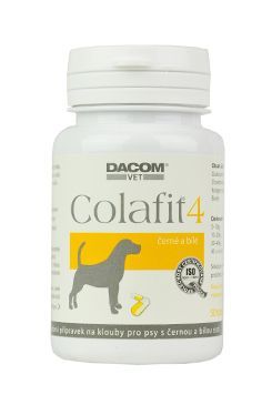 Colafit 4 Na Klouby Pro Psy Černé/Bílé 50 tbl