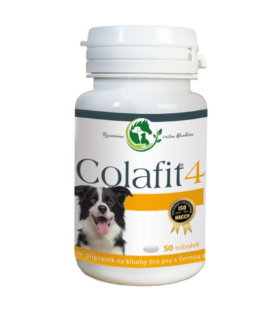 Colafit 4 Na Klouby Pro Psy Černé/Bílé 50 tbl