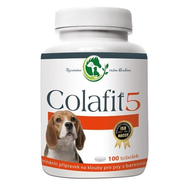 Colafit 5 Na Klouby Pro Psy Barevné 100 tbl