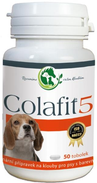 Colafit 5 Na Klouby Pro Psy Barevné 50 tbl