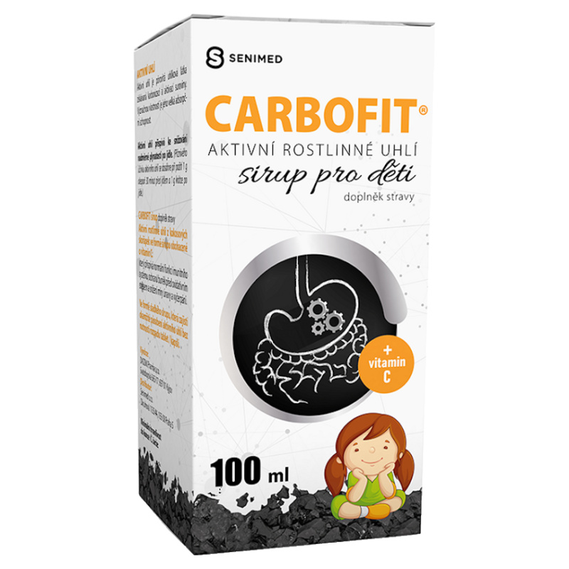 Carbofit sirup pro děti 100ml