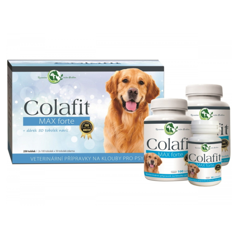 Colafit Max Forte na klouby pro psy 4 x 100 tbl