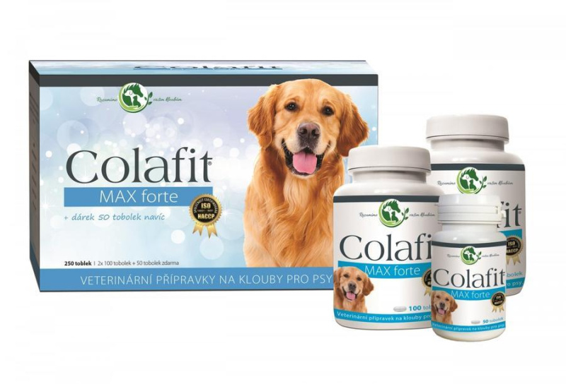 Colafit Max Forte na klouby pro psy 4 x 100 tbl
