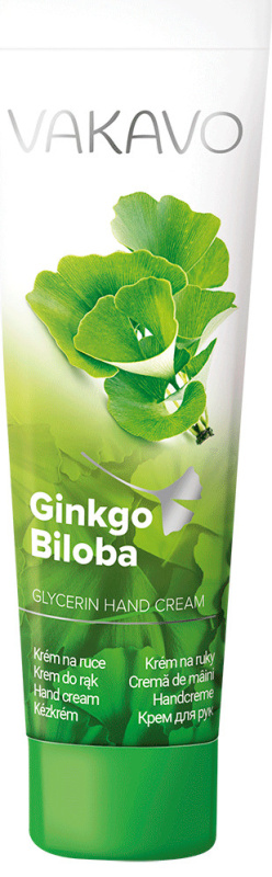 VAKAVO glycerinový krém na ruce GINKGO BILOBA 100 ml