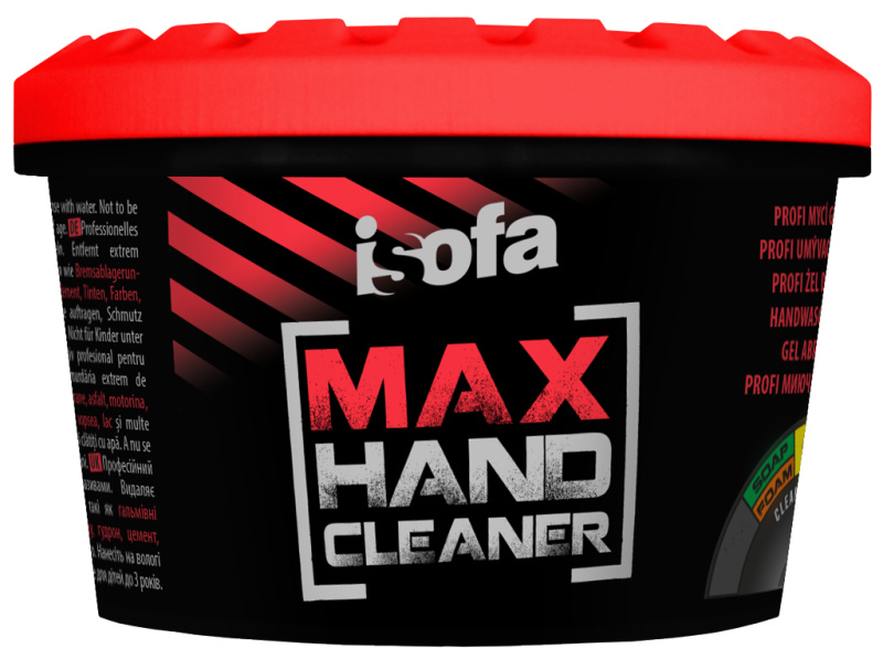 ISOFA MAX gel 450g červená