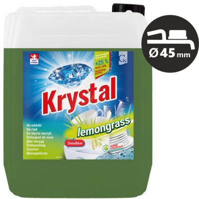 Prostředek na nádobí - Krystal, 5 l