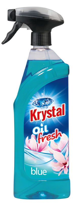 KRYSTAL olejový osvěžovač s rozprašovačem - modrý 750 ml