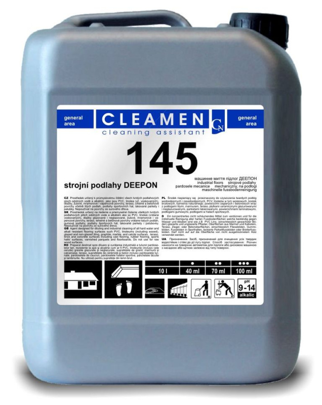 CLEAMEN 145 - strojní čištění podlah DEEPON 5 l