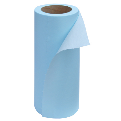 CLEAMEN CLEAMAX Utěrka extra savá 27x31cm tyrkys v roli (50útržků)