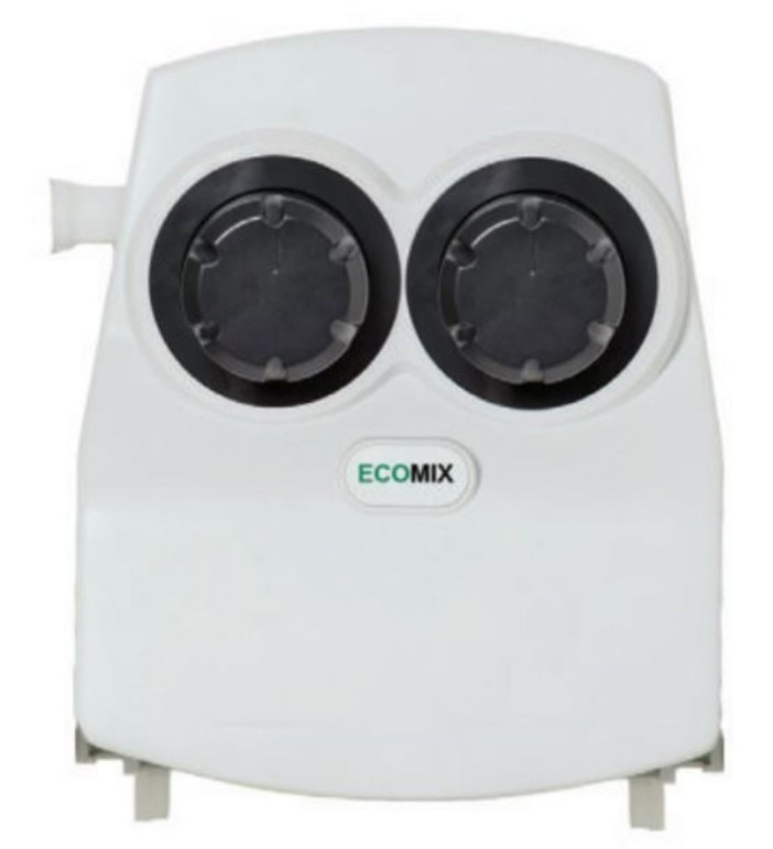 Brightwell ECOMIX CT DUAL CHEMICAL 1x LOW FLOW 1x HI FLOW na vědro a láhev DPC1L1H-WK