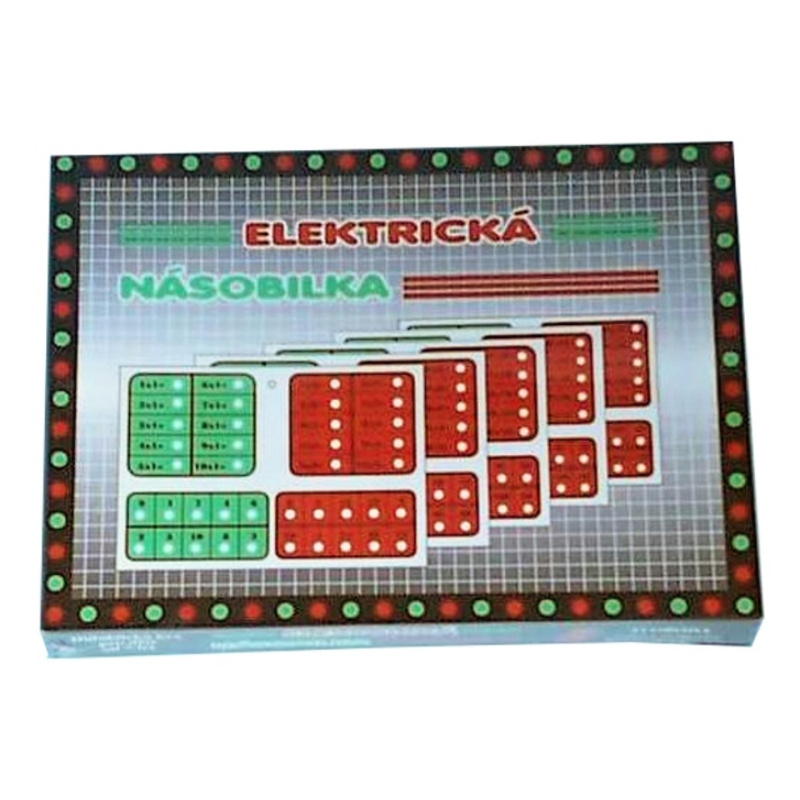 Elektronická násobilka společenská hra na baterie