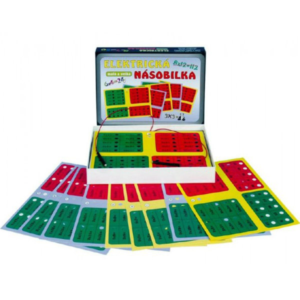 Elektronická násobilka společenská hra na baterie