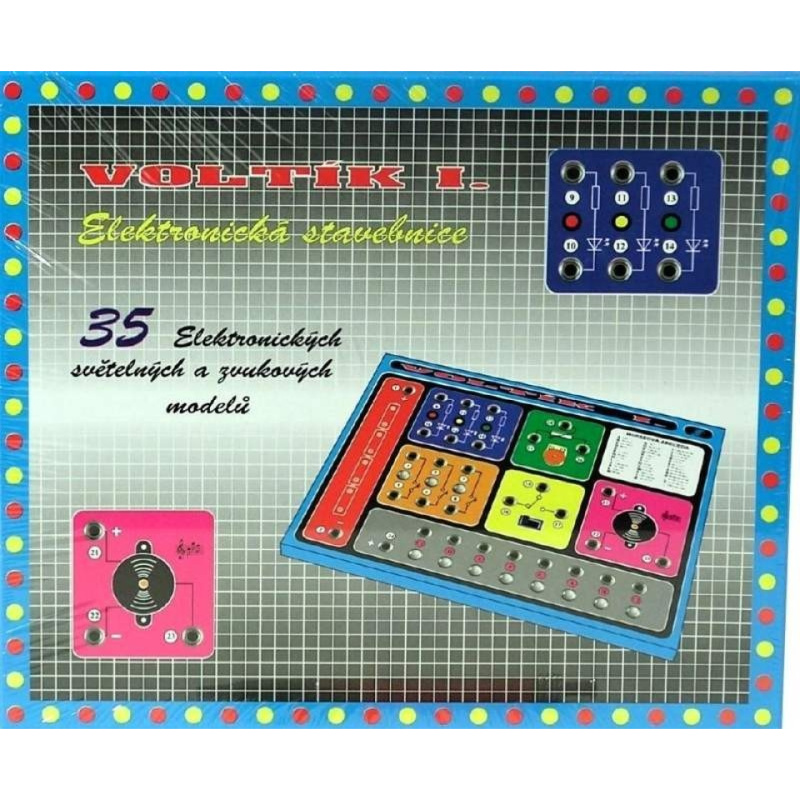 Voltík I. společenská hra na baterie