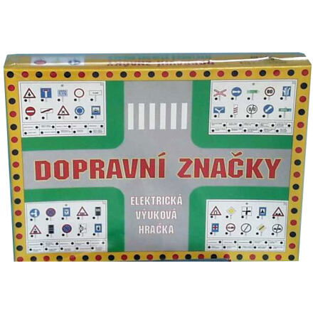 Elektronická hra DOPRAVNÍ ZNAČKY